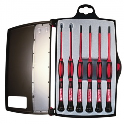 1KV Insulated Precision Screwdriver Set,  6 pc.