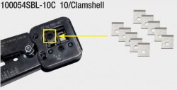 10-Pack Replacement Blades for EZ-RJPRO HD Crimp Tool