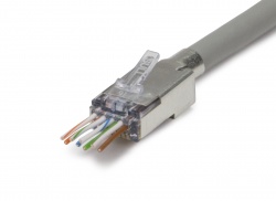 ezEX®44 Shielded, External Ground, CAT6 Connector